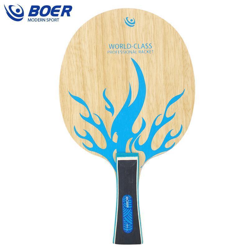 Boer Blue Flame 7 Ply Blade ALL+ Table Tennis Blade - Table Tennis Hub Boer