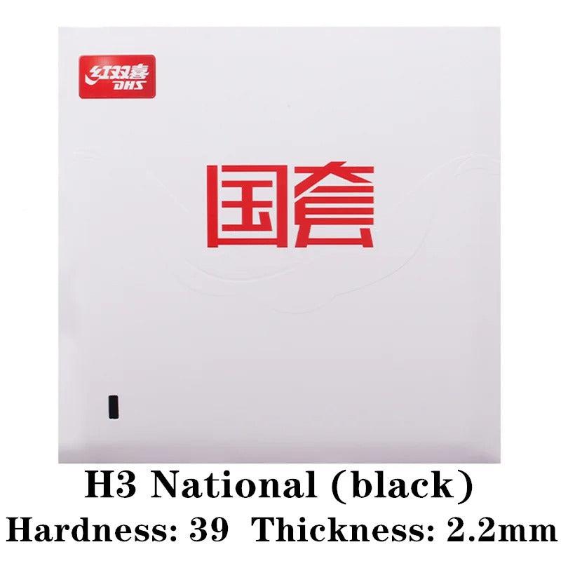 DHS Hurricane 3 National Orange Sponge - Table Tennis Hub