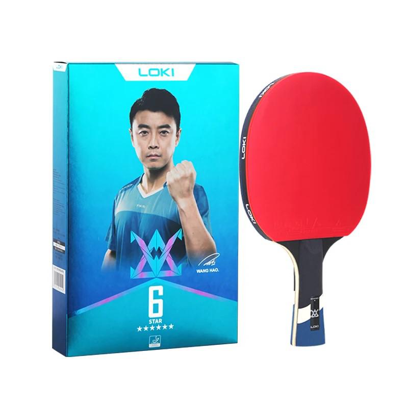LOKI 6 Star Carbon Table Tennis Bat - Table Tennis Hub