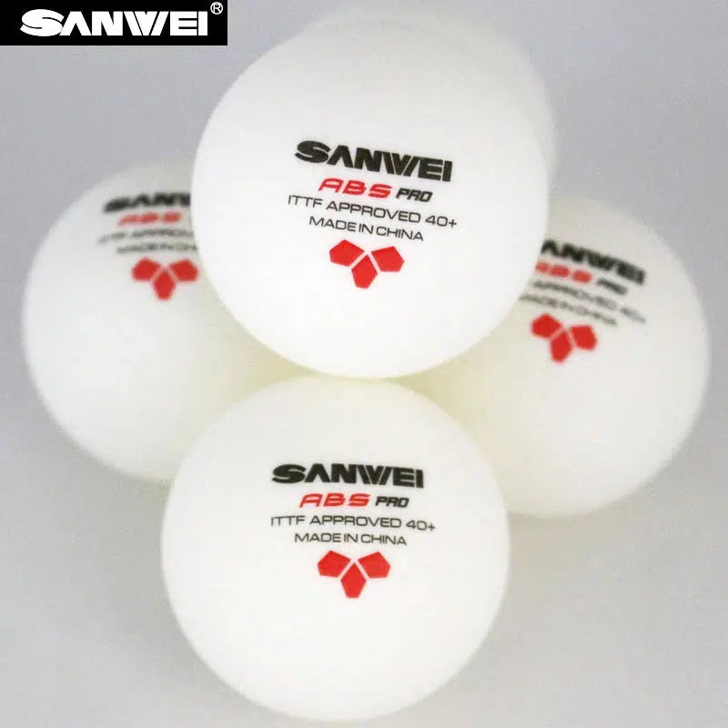 SANWEI ABS PRO 3-Star Table Tennis Balls with Seam