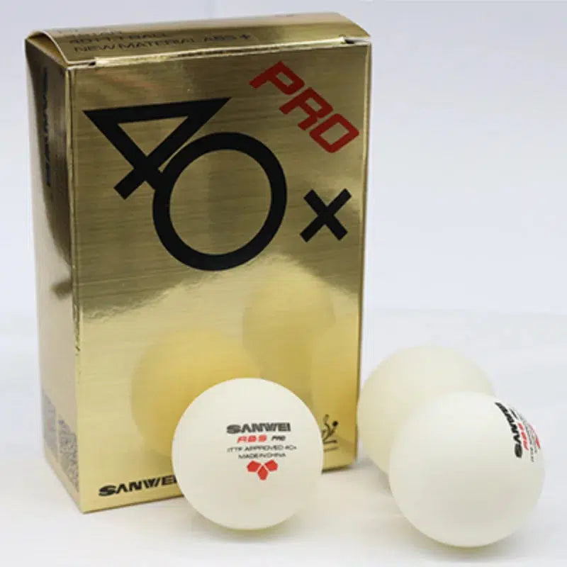44925498392790SANWEI ABS PRO 3-Star Table Tennis Balls with Seam