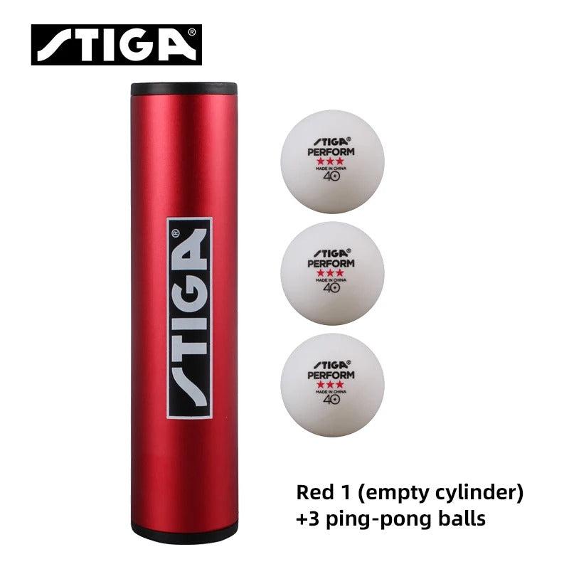 Stiga Table Tennis Rubber Roller & Ball Case