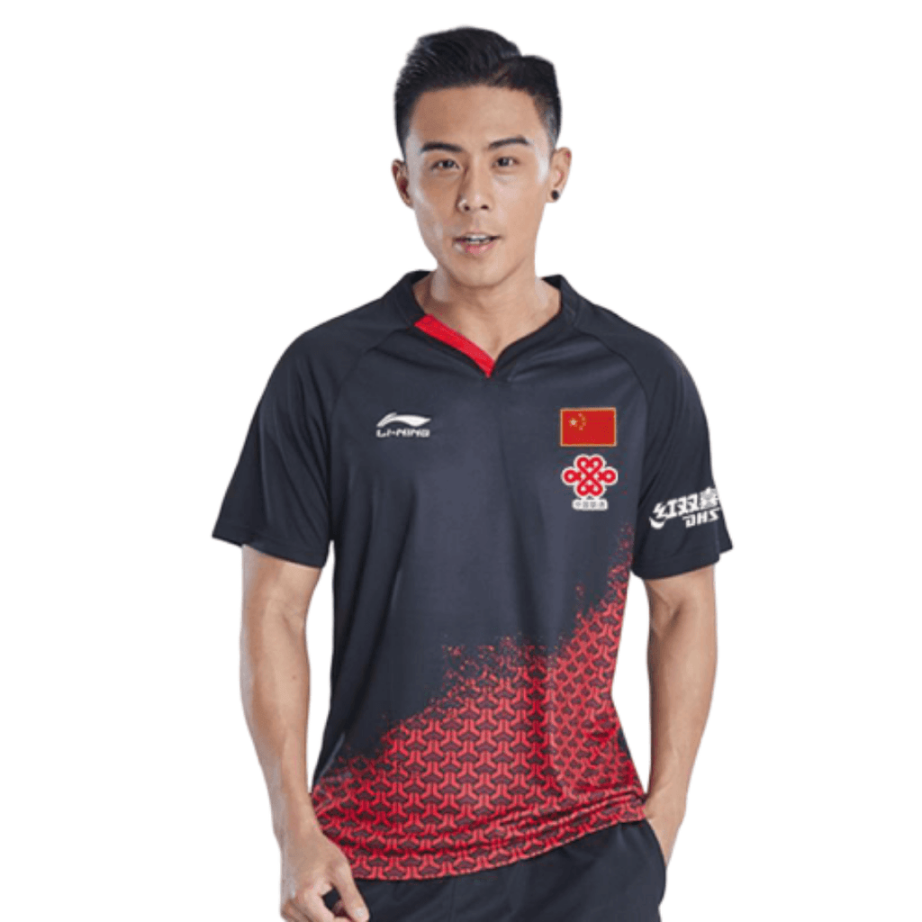 Li Ning 2019/20 World Table Tennis Championships Chinese National Team Mens Shirt/Kit - Table Tennis Hub Li Ning