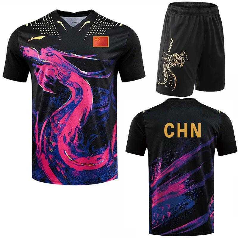 Li Ning Ma Long Tokyo Olympics Chinese National Team Shirt/Kit - Table Tennis Hub Li Ning