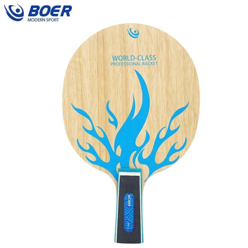 Boer Blue Flame 7 Ply Blade ALL+ Table Tennis Blade - Table Tennis Hub Boer