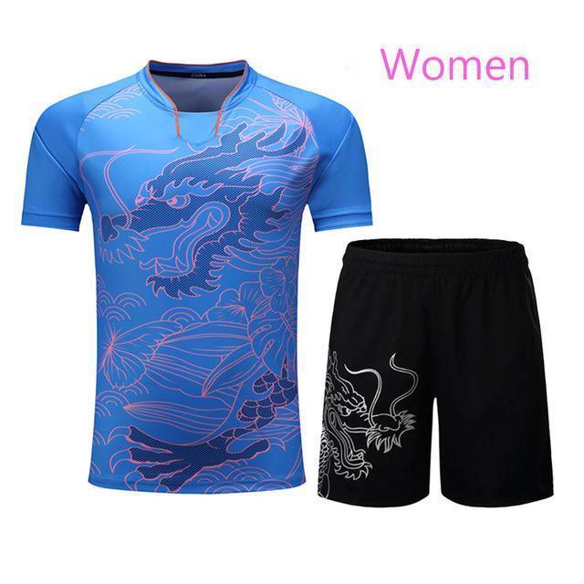 Chinese Table Tennis Shirt & Shorts Men/Women - Table Tennis Hub Table Tennis Hub