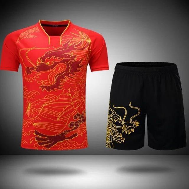 Chinese Table Tennis Shirt & Shorts Men/Women - Table Tennis Hub Table Tennis Hub