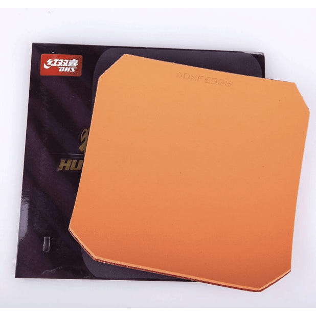 Caoutchouc De Ping-Pong DHS Hurricane 8 Mid - Revêtement Collant, Éponge Dure 2.2, Pour Balle Poly 40+ - 1