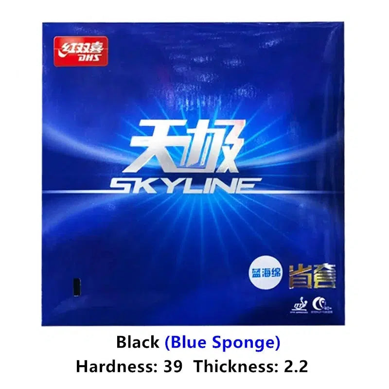 DHS Skyline 2 Provincial Blue Sponge Table Tennis Rubber - Table Tennis Hub DHS