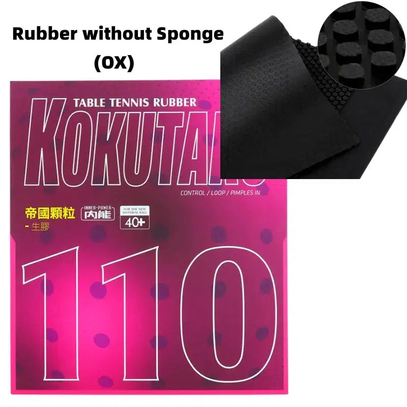 44895344984278Kokutaku Tuple 110 Medium Pimple Out Table Tennis Rubber