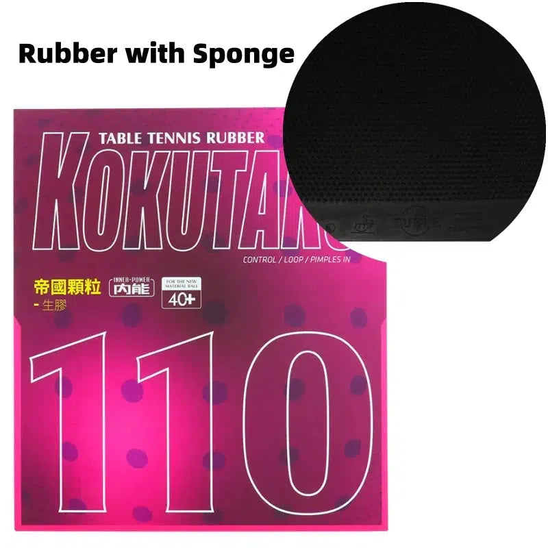 44895345049814Kokutaku Tuple 110 Medium Pimple Out Table Tennis Rubber