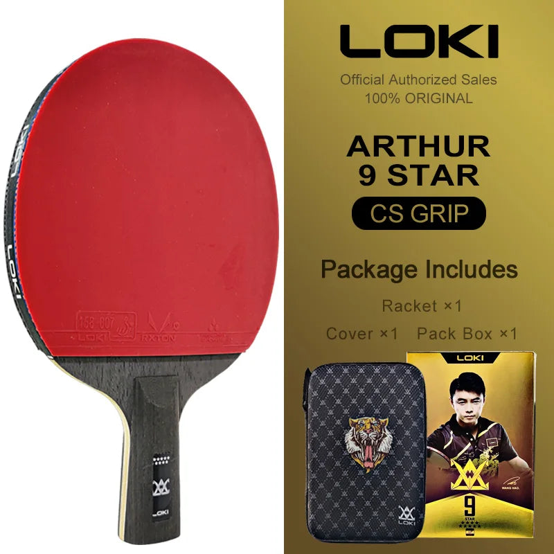 LOKI Arthur 9 Star Table Tennis Carbon Offensive Bat