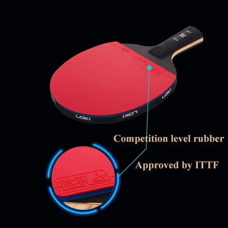 LOKI Arthur 9 Star Carbon Bat - Table Tennis Hub