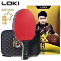 LOKI Arthur 9 Star Carbon Offensive Table Tennis Bat - Table Tennis Hub