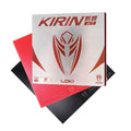 LOKI Kirin K1 packaging with red and black rubber sheets, white background