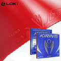 LOKI Kirin K3 red rubber topsheet and blue retail packaging, NEGH sponge
