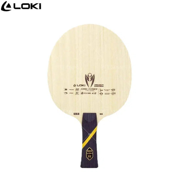 LOKI Kirin K6 Table Tennis 7 Ply Wood Blade OFF+ – Table Tennis Hub