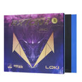 LOKI RXTON 3 PRO packaging with black tacky rubber and blue sponge layers