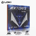LOKI RXTON 5 red and black table tennis rubber variants