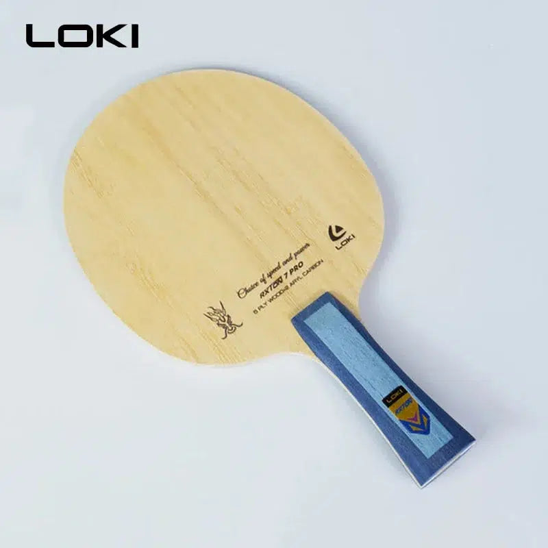LOKI RXTON 7 Pro Table Tennis Blade 7 Ply Carbon OFF+ Table Tennis Hub