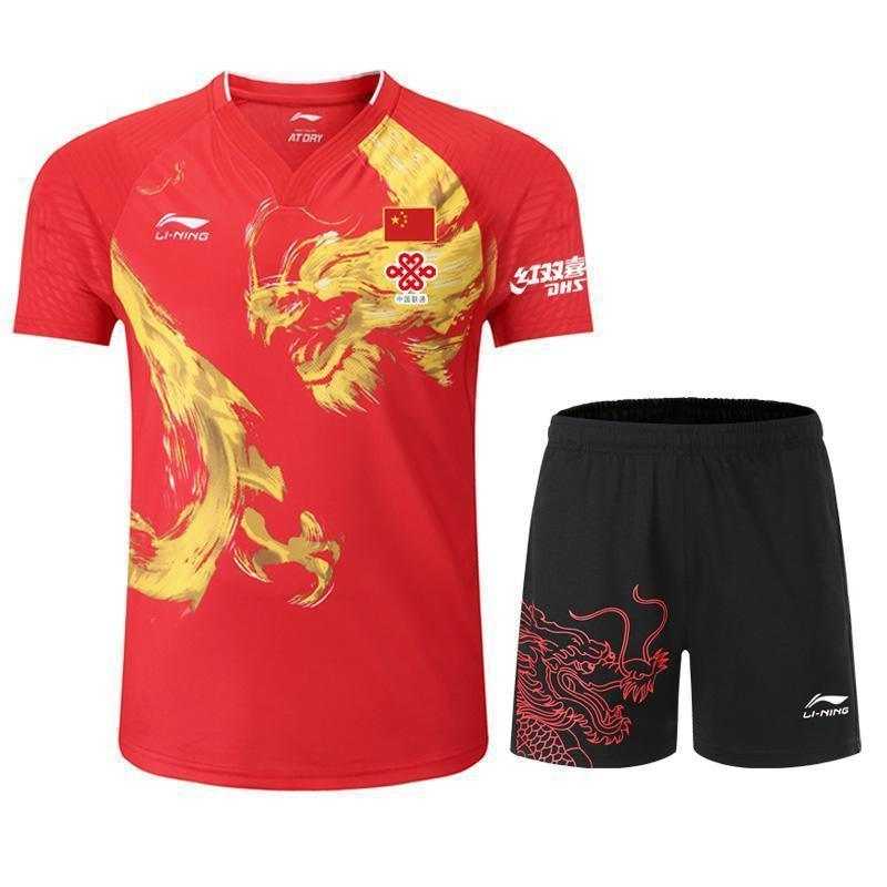 Li Ning 2019/20 Chinese Super League National Team Mens Shirt/Kit - Table Tennis Hub Li Ning