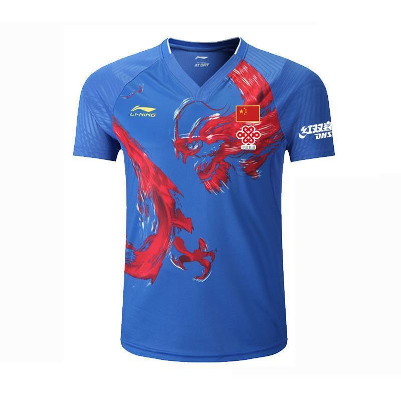 Li Ning 2019/20 Chinese Super League National Team Mens Shirt/Kit - Table Tennis Hub Li Ning