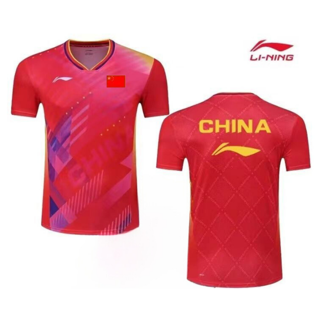 Li Ning 2024 Chinese National Team World Championship Table Tennis Shirt - Table Tennis Hub Li Ning