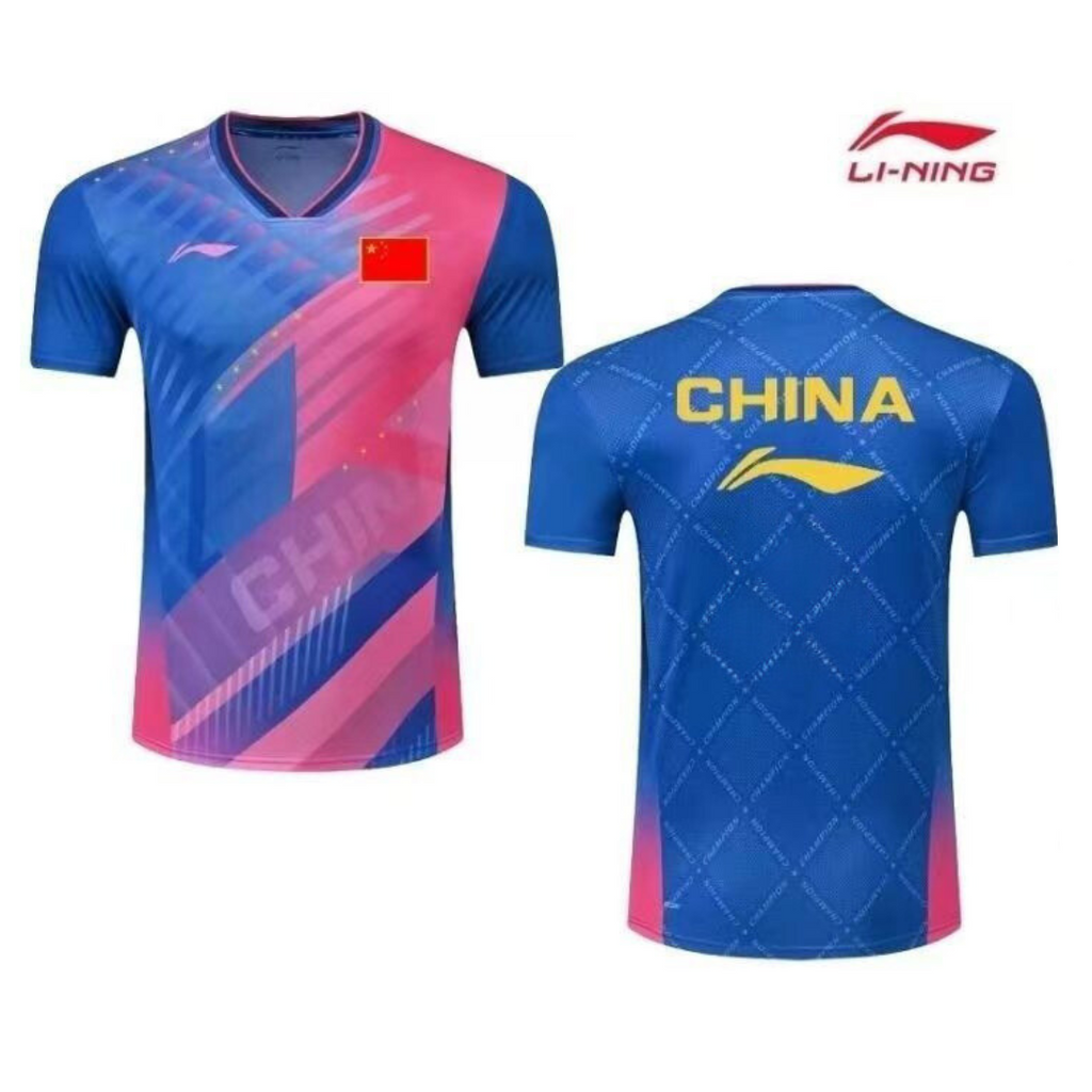 Li Ning 2024 Chinese National Team World Championship Table Tennis Shirt - Table Tennis Hub Li Ning