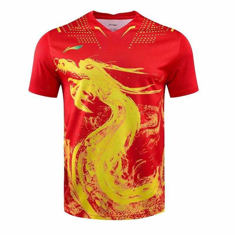 Li Ning Ma Long Tokyo Olympics Chinese National Team Shirt/Kit - Table Tennis Hub Li Ning