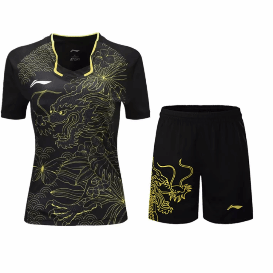 Li Ning Womens Olympic Shirt + Shorts - Table Tennis Hub Li Ning