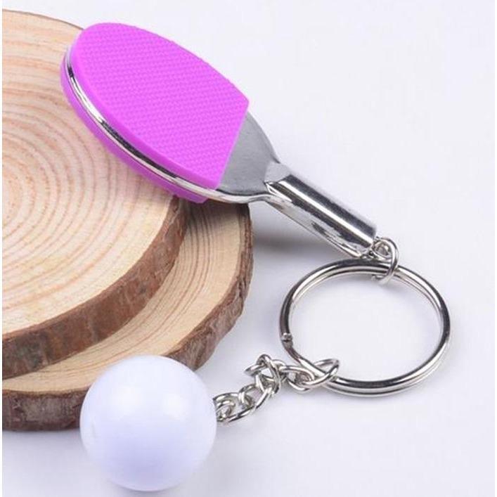 Mini table tennis Bat key ring - Table Tennis Hub Table Tennis Hub