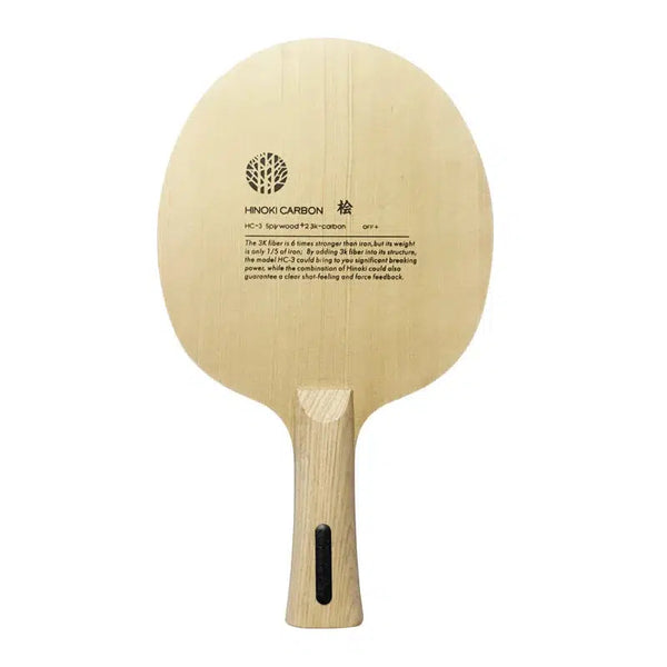 SANWEI HC3S Hinoki Carbon Table Tennis Blade - Offensive – Table