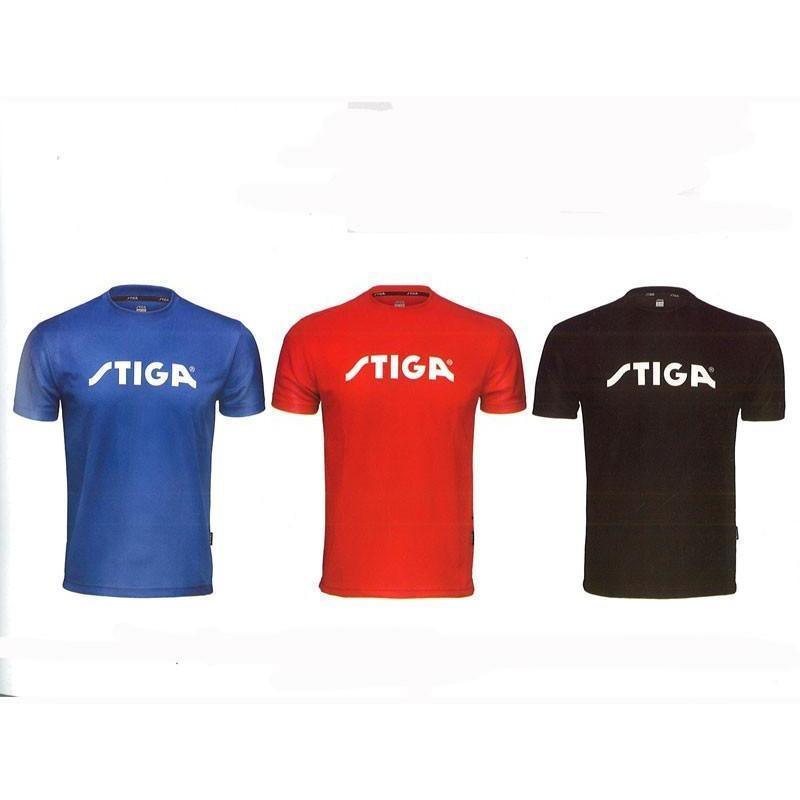 Stiga Round Collar T-Shirt - Table Tennis Hub