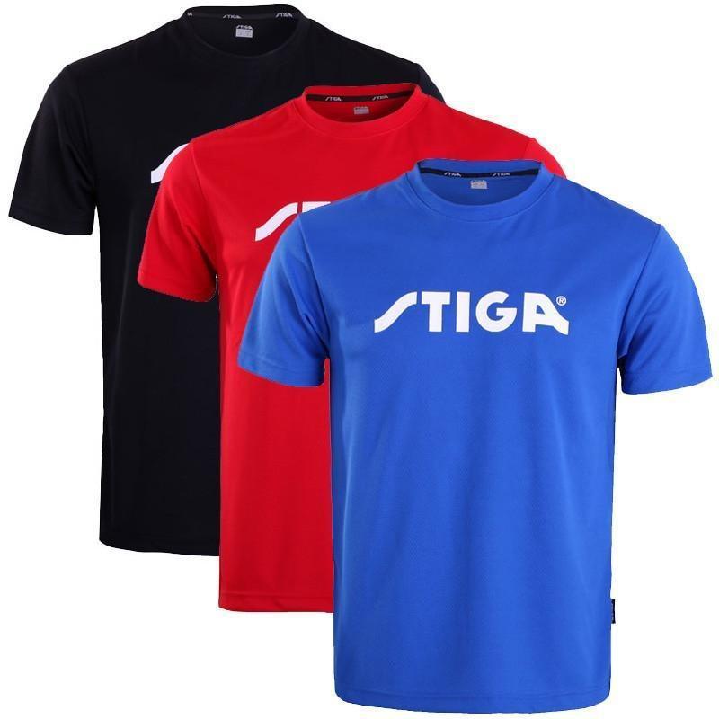 Stiga Round Collar T-Shirt - Table Tennis Hub