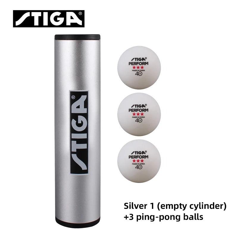 Stiga Table Tennis Rubber Roller & Ball Case