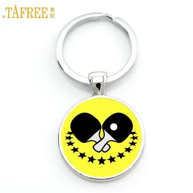 Table Tennis Key Ring - Table Tennis Hub Table Tennis Hub