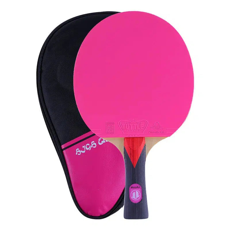 Tuttle Colorful 7 Ply Carbon Table Tennis Bat - Table Tennis Hub Tuttle