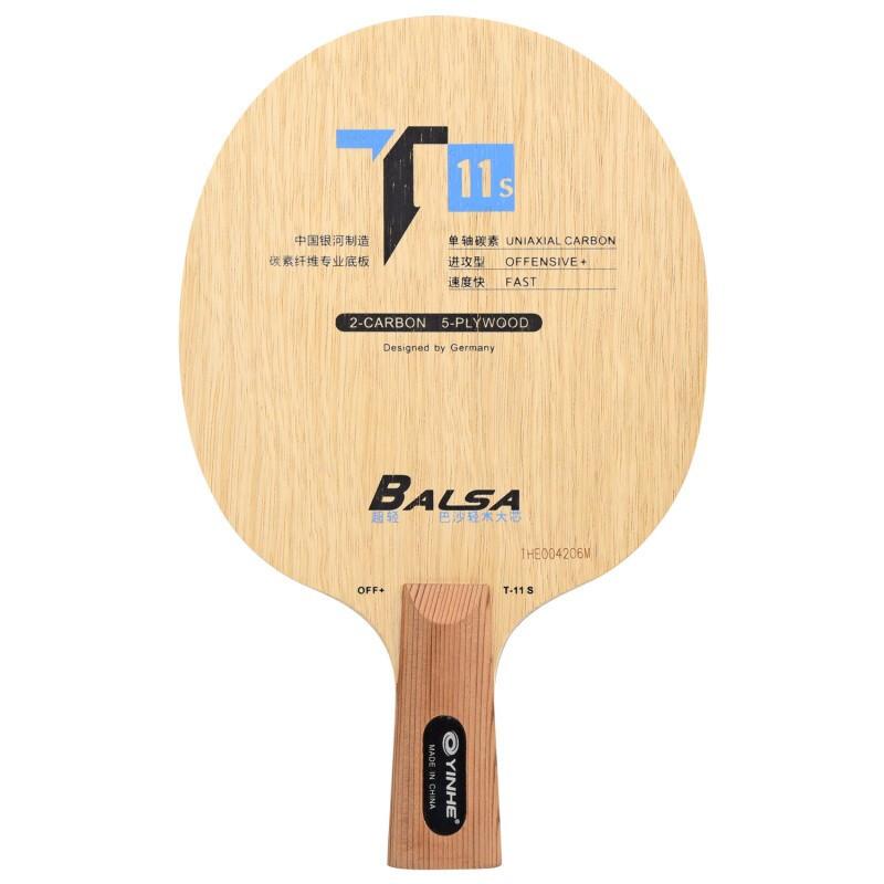 Yinhe T-11 + Carbon 7 ply Table Tennis Blade - Table Tennis Hub Yinhe