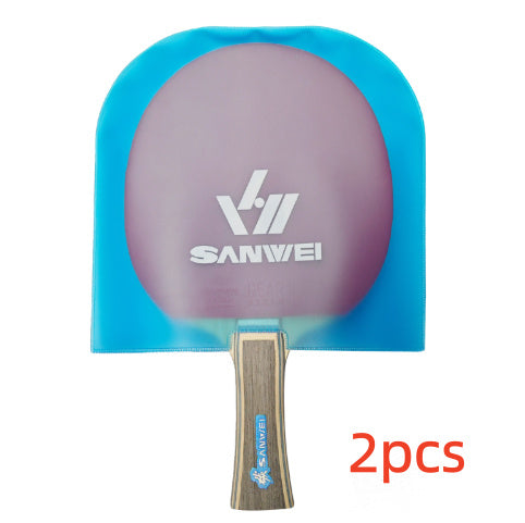 Sanwei TPU Table Tennis Rubber Covers - 1pc and 2pc Pack Options Available
 blue 

