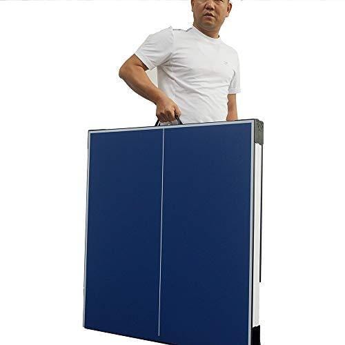 AIPINQI 6ft Table Tennis Table, Foldable Portable & Strong Indoor & Outdoor Table - Table Tennis Hub