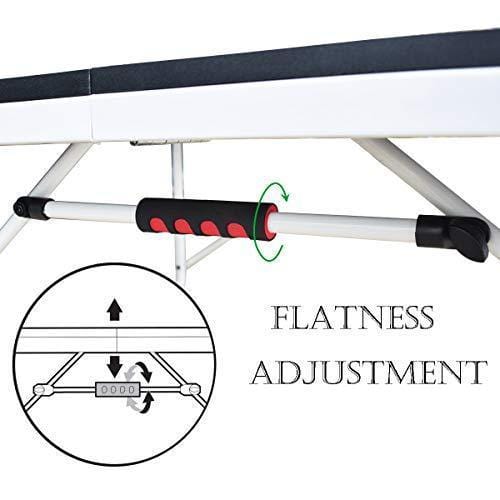 ALPIKA 9FT Professional Indoor Outdoor Table Tennis Table - Table Tennis Hub