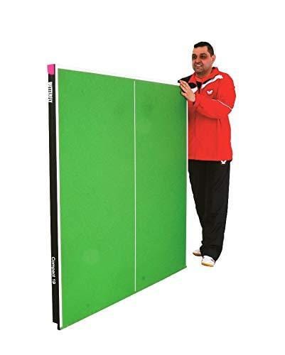 BUTTERFLY Compact Indoor 19 Table Tennis Table , Green - Table Tennis Hub