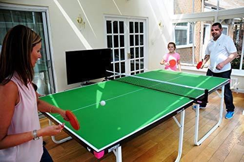 BUTTERFLY Compact Indoor 19 Table Tennis Table , Green - Table Tennis Hub