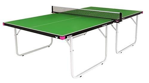 BUTTERFLY Compact Indoor 19 Table Tennis Table , Green - Table Tennis Hub