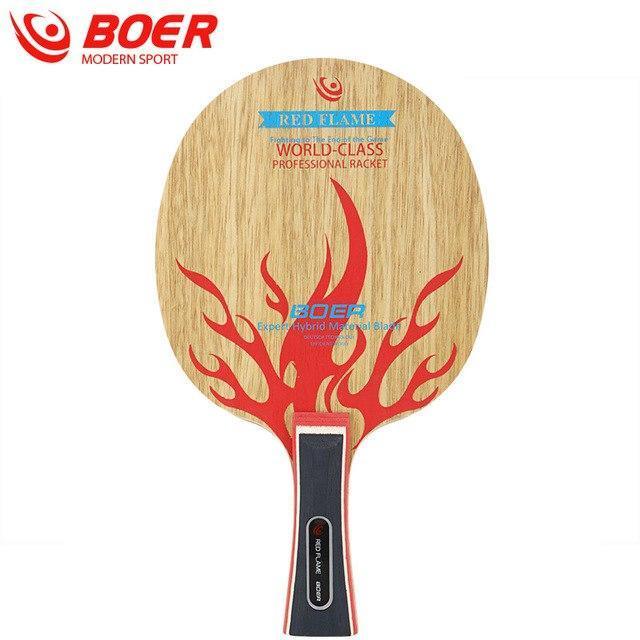 Boer Red Flame 7 Ply Blade ALL+ - Table Tennis Hub Boer