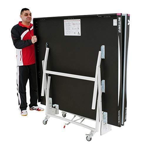 Butterfly Space Saver 22 Tennis Table, Green Colour - Table Tennis Hub