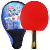 DHS 1 Star T1002 Beginners Table Tennis Bat + Case