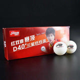 DHS 50/100 3 star D40+ Seamed Table Tennis Balls