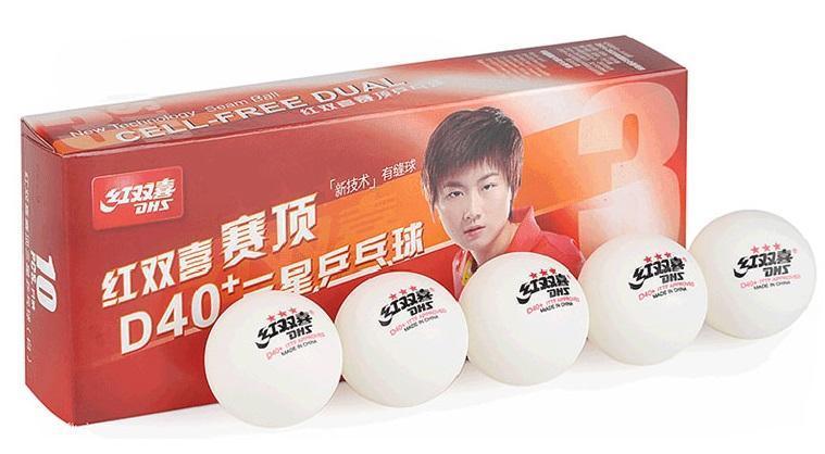 DHS 50/100 3 star D40+ Seamed Table Tennis Balls - Table Tennis Hub