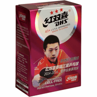 DHS Cell-Free 40+ 3 Star Table Tennis Ball 6 Pack, Balls, DHS, DHS, Table Tennis Hub, 